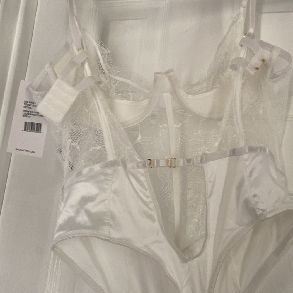 NWT Oh la la Cheri Carmella lace teddy - Picture 5 of 6